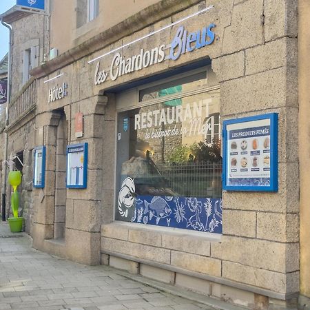 Logis Hotel Les Chardons Bleus Restaurant Le Bistrot De La Mer รอสกอฟ ภายนอก รูปภาพ